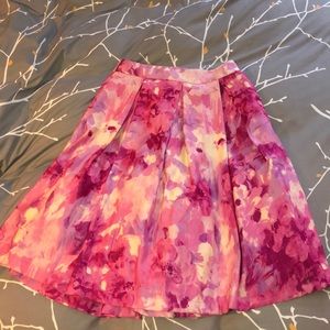 Midi length skirt